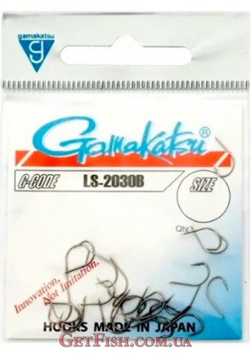 Крючок Gamakatsu LS-2030B N/L Bronze №4 14шт.