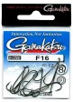 Гачок Gamakatsu F16 N/L Black №10 13шт.