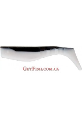 Приманка силікон Wizard Killer Shad 5cm Black/White 4шт