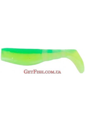 Приманка силікон Wizard Killer Shad 5cm Green/ Clear 4шт
