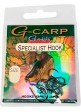 Гачок Gamakatsu G-Carp Specialist Black №6 10шт.