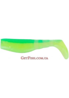 Приманка силікон Wizard Killer Shad 7cm Green/ Clear 3шт