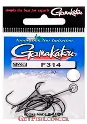 Гачок Gamakatsu F314 Black №14 13шт.
