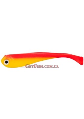 Приманка силікон Wizard Swimtail Minnow 9см Red/Yellow Belly 4шт