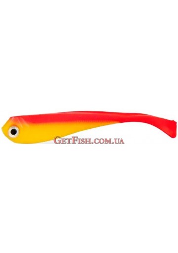 Приманка силікон Wizard Swimtail Minnow 9см Red/Yellow Belly 4шт