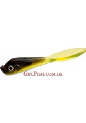Приманка силікон Wizard Flat Tail 7 см Green Jelly 4шт