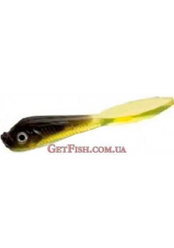 Приманка силікон Wizard Flat Tail 7 см Green Jelly 4шт
