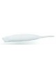 Приманка силікон Wizard Merabu Worm 4см White 10шт /уп