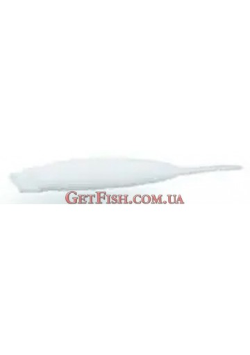 Приманка силікон Wizard Merabu Worm 4см White 10шт /уп