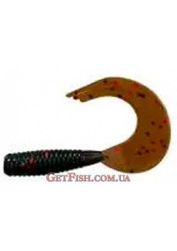 Приманка силікон Wizard TRIPLE Tail Grub 3.5 см Pumpkin Flake 10шт /уп