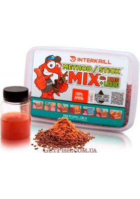 Пеллет "METHOD/STICK MIX" 100% КРИЛЬ 400г.