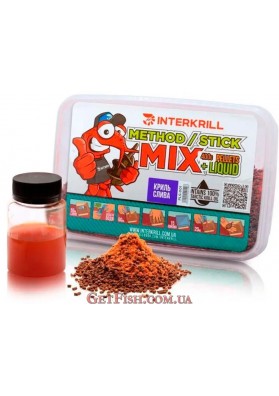 Пеллет "METHOD/STICK MIX" Криль-слива 400г.