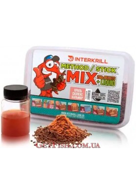 Пелет Interkrill "METHOD/STICK MIX" Криль-Монстр Краб 400 г