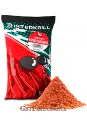 Прикормка CLASSIC INTERKRILL Карп-Клубника 1кг