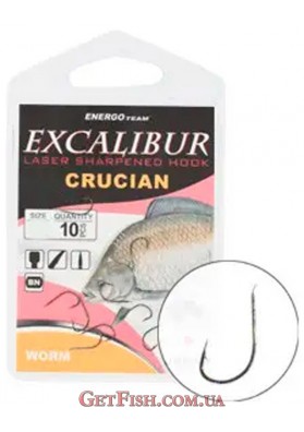 Гачок Excalibur Сrucian Worm NS №10
