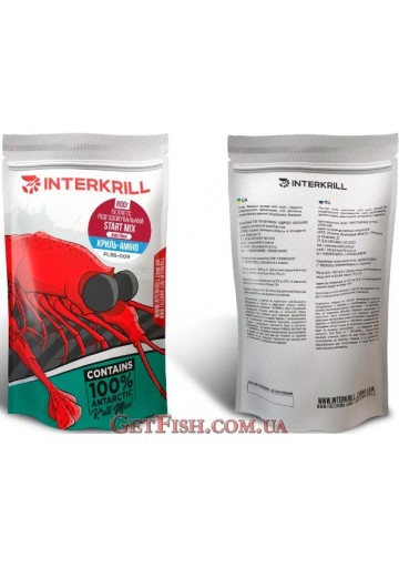 Пелети INTERKRILL Big Fish (8mm & 10mm) Криль-Аміно 800г