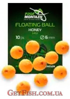 Насадка Floating Ball Pop-Up (zig-rig) Профмонтаж 6 мм Мед Honey