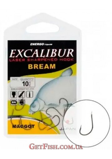 Гачок Excalibur Bream Maggot NS №10 10шт