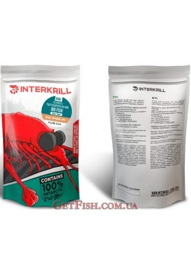 Пеллеты INTERKRILL Big Fish (8mm & 10mm) Криль-Тигровый Орех , 800гр