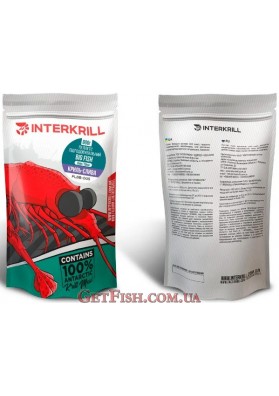 Пеллеты INTERKRILL Big Fish (8mm & 10mm) Криль-Слива, 800 г