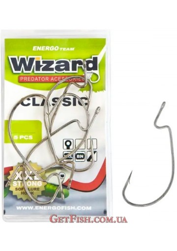 Крючок Wizard Classic Worm №4/0 5шт