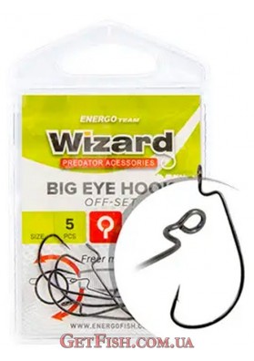 Гачок Wizard Big Eye Off-Set №2 5шт
