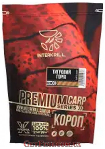 Прикормка Premium Interkrill Короп-Тигровий Горіх 1 кг