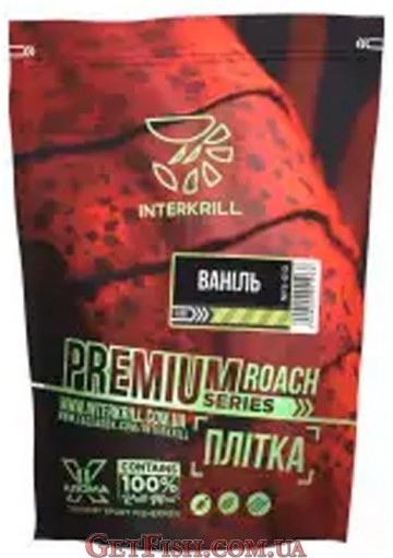 Прикормка Premium Interkrill Плотва-Ваниль 1 кг