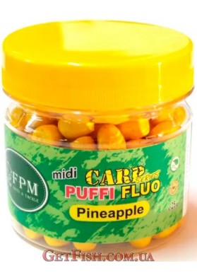 Воздушное тесто FPM Carp Series Puffi Midi Fluo 25г Pineapple Ананас