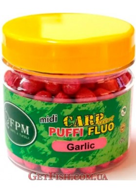 Воздушное тесто FPM Carp Series Puffi Midi Fluo 25г Garlic Чеснок