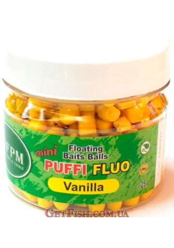 Воздушное тесто FPM Carp Series Puffi Midi Fluo 25г Vanilla Ваниль