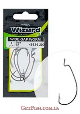 Гачок Wizard WIDE GAP WORM №4/0 4шт
