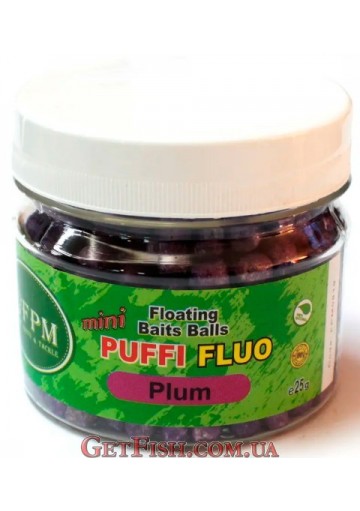 Воздушное тесто FPM Puffi Mini Fluo 25г Red Plum Слива