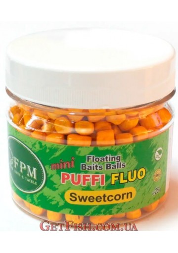 Воздушное тесто FPM Puffi Mini Fluo 25г Sweetcorn Кукуруза