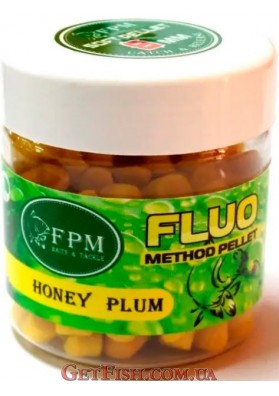 Soft Method Pellet Fluo FPM 8мм 50г Plum Мед Слива