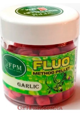Soft Method Pellet Fluo FPM 8мм 50г Garlic Чеснок