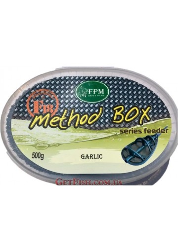 Пеллет Method box FPM F18 Micro Pellets 500г + Aroma 50мл Garlic Чеснок