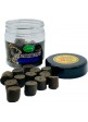 Плет Hook Pellet Black Halibut 14mm 100g в банке Granberry Журавлина + стопор