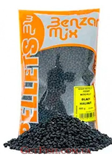Пелет Micropellet Feeder Benzar Mix 1,5мм 800г BLACK HALIBUT