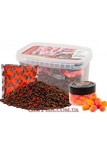 Пелет Method BOX Benzar Mix 400г + Liquid + Pop-Up SQUID