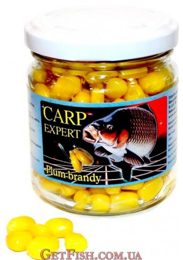 Кукуруза Energofish Carp Expert без сиропа 10-15 мм 212 мл Plum Brandy Слива-бренди