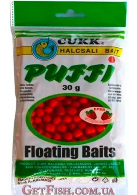 Воздушное тесто Cukk Midi 30г Strawberry Клубника