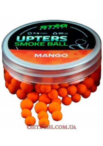 Бойлы Steg Upters Smoke Ball Манго (Mango) 7-9мм 30гр