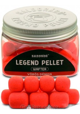 Вафтер Haldorado LEGEND PELLET 12,16мм - Полуниця