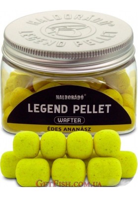 Вафтер Haldorado LEGEND PELLET 12,16мм - Сладкий ананас