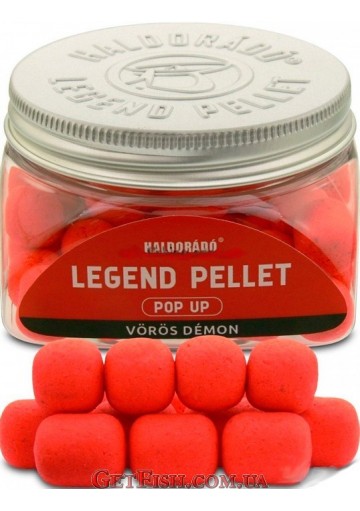 Пеллет Haldorado LEGEND PELLET плавающий 12,16мм Клубника
