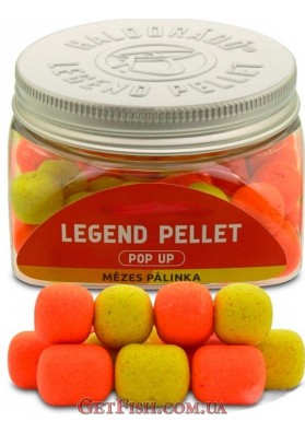 Пелет Haldorado LEGEND PELLET плаваючий 12,16мм - Мед-самогон