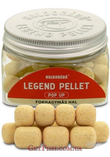 Пелет Haldorado LEGEND PELLET плавающий 12,16мм - Рыба-чеснок