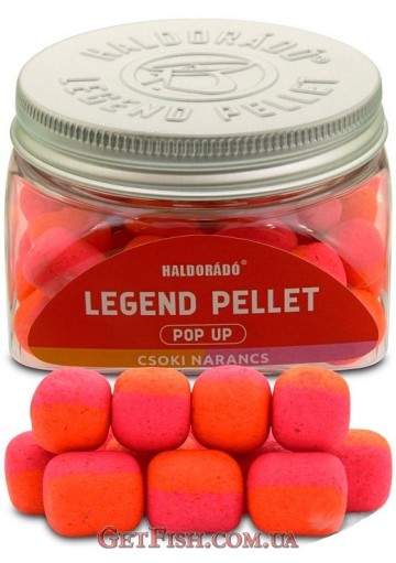 Пеллет Haldorado LEGEND PELLET плавающий 12,16мм — Шоколад-апельсин