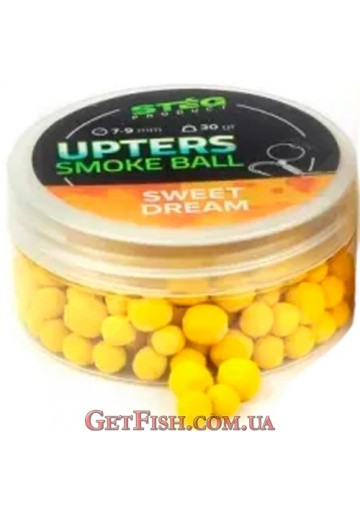 Бойлы Steg Upters Smoke Ball Ванильно-Кокосовое Печенье (Sweet Dream) 7-9мм 30гр